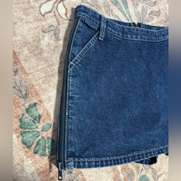 *3/$60* rare* 90’s/ Y2K style Steve Madden Denim Mini Skort - Picture 2 of 7